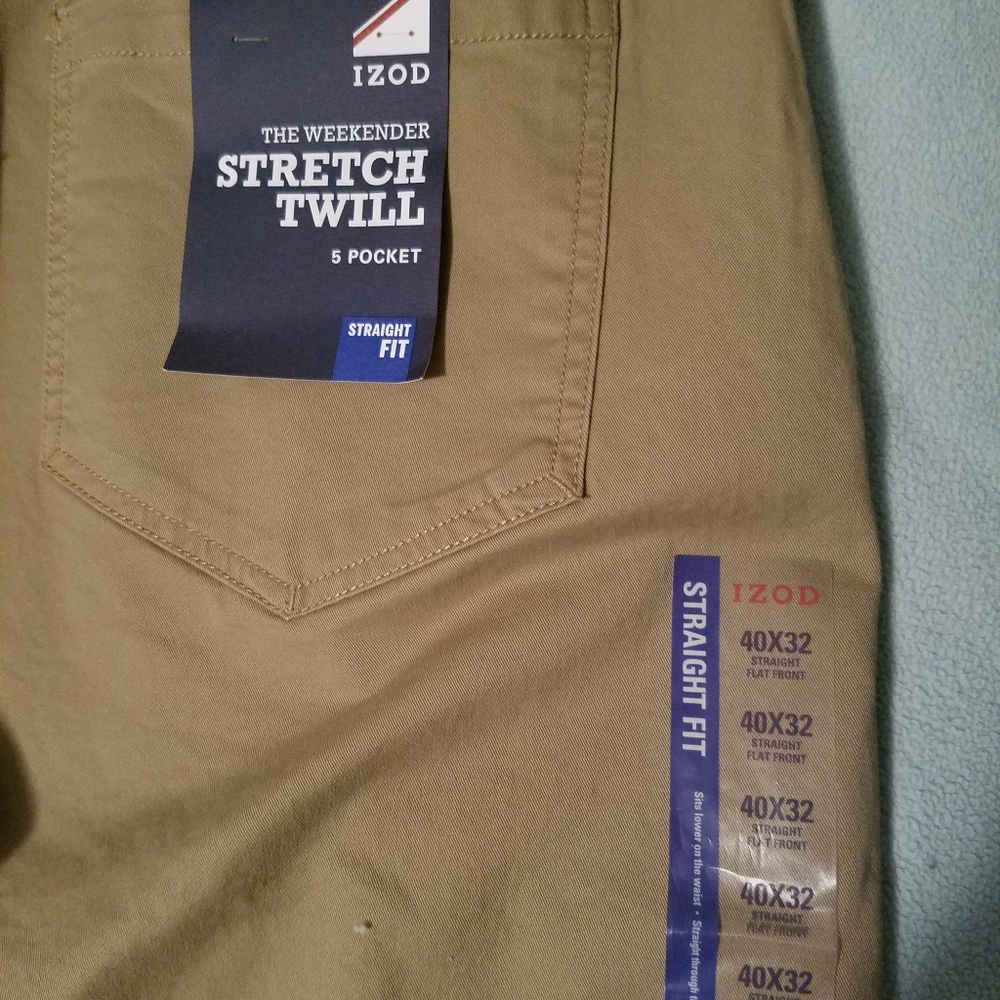 Izod twill pants